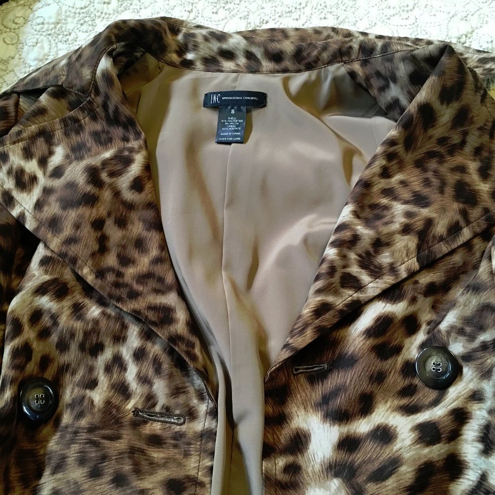 Inc Leopard Jacket - Picture 3 of 3